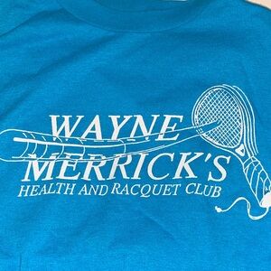 Blue Graphic 90s single stitch